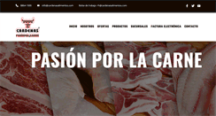 Desktop Screenshot of cardenasalimentos.com